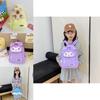 Kuromi Hello Kitty Melody Cinnamoroll Plush Toy Kids Backpack With Breathable Nylon For Kindergarten Children