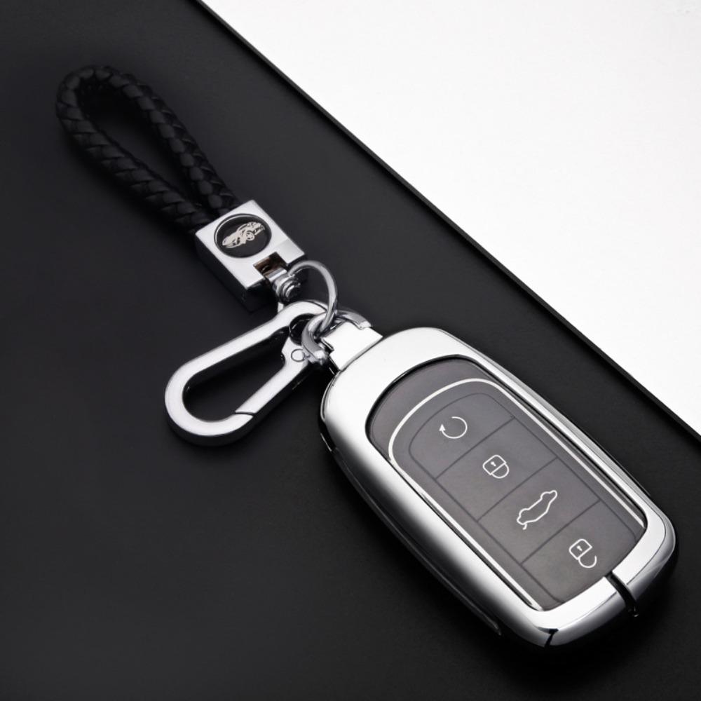 Premium Metal Key Case for Chery Tiggo 8 Plus and Arrizo 5 Plus Cars