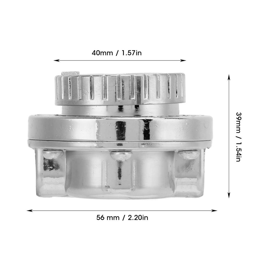 Manual 5 Psi Adjustable Fuel Regulator Kit for Carburetor Engines with 8mm/0.3" Fittings, Perfect for General Purpose Vehicle Modification