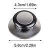 Sturdy Stainless Steel Pot Cover Replacement Knob Practical Universal Pot Lid Grip Firm Fixing Cookware Handle Spare Parts