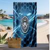 Manchester City Printed Beach Towel Quick Dry Soft TowelPortable Large Rectangular Beach Blanket for Travel Swimming Pool