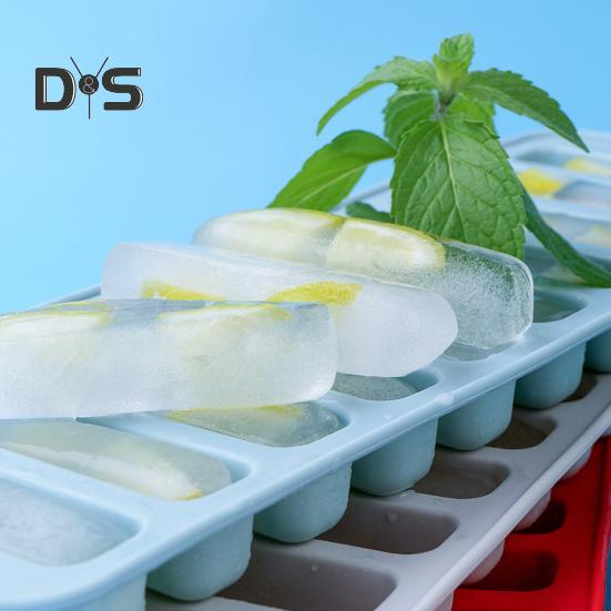 Silicone Chocolate Mold Ice Cube Tray 20ml Capacity Easy Release with Hanging Hole Homemade Crayon Candy Making Tools