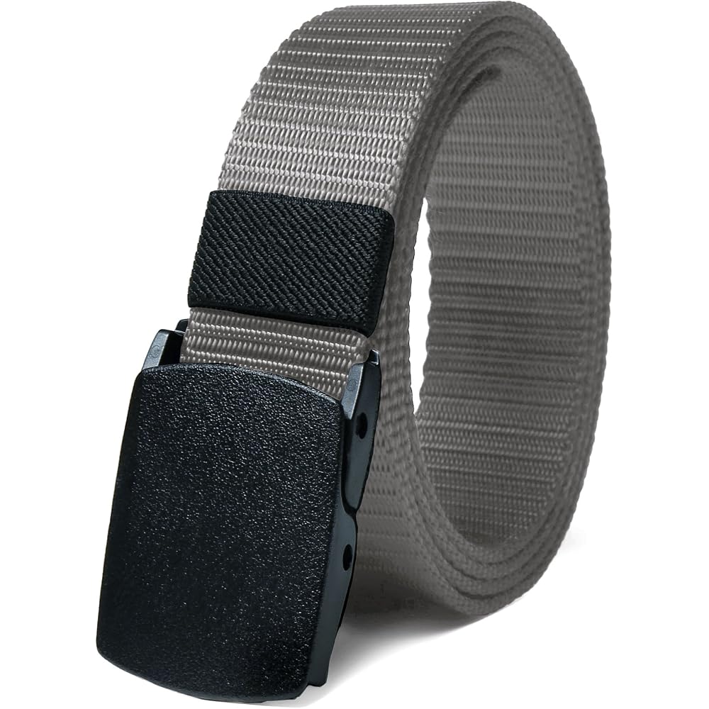 Stabilist Nylon Belt Military Insulated Free Size Sports Waist Belt for Students Combat Work (Gray)