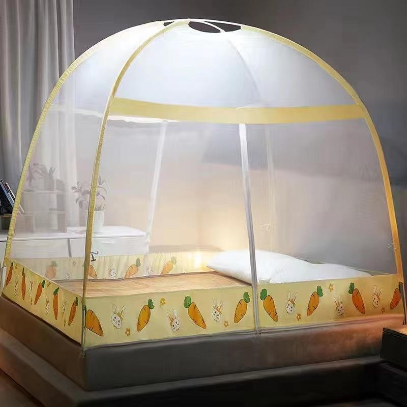 Installation-free Yurt Mosquito Net Home Encryption Single Student Dormitory Double Bed Baby Foldable Mosquito Net