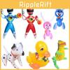 Charming Inflatable Animal Toys Including Frogs Ducks And Unique Airplanes For Endless Fun