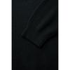 Customellow Black Turtle Neck Half Zip Sweater Black Cwwaw25903bkx