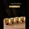 Small Brass Offering Cup for Buddhist Rituals and Altar