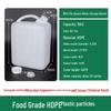 ZISIZ Food Grade Thickened Plastic Bucket