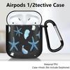 Ocean Shell Stars Case For Airpods Pro 3 Pro2 2 1 Pro3 4 Earphone Cases Cover