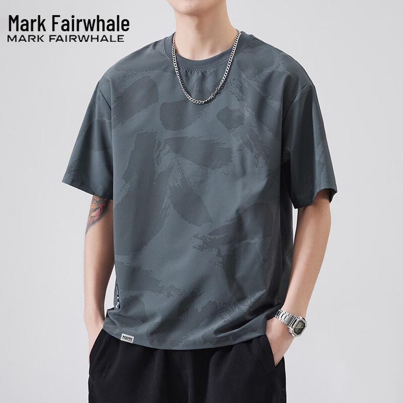 Mark Fairwhale Men's Ice Silk Short Sleeve T-Shirt