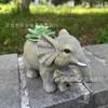 Mother and Child Elephant Resin Crafts Living Room Desk Office Home Decoration Ornament Creative Gifts