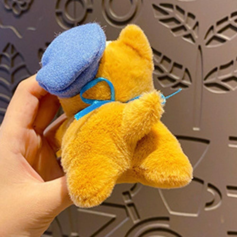 Cartoon Dog Plush Toy Keychain Stuffed Dog Plush Pendant Dog Doll Pendant  Kids Gifts