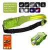 XW005 Induction LED Headlamp Type-C Rechargable Bright Headlight COB Work Light Detachable Flashlight with Tail Magnet UV Light
