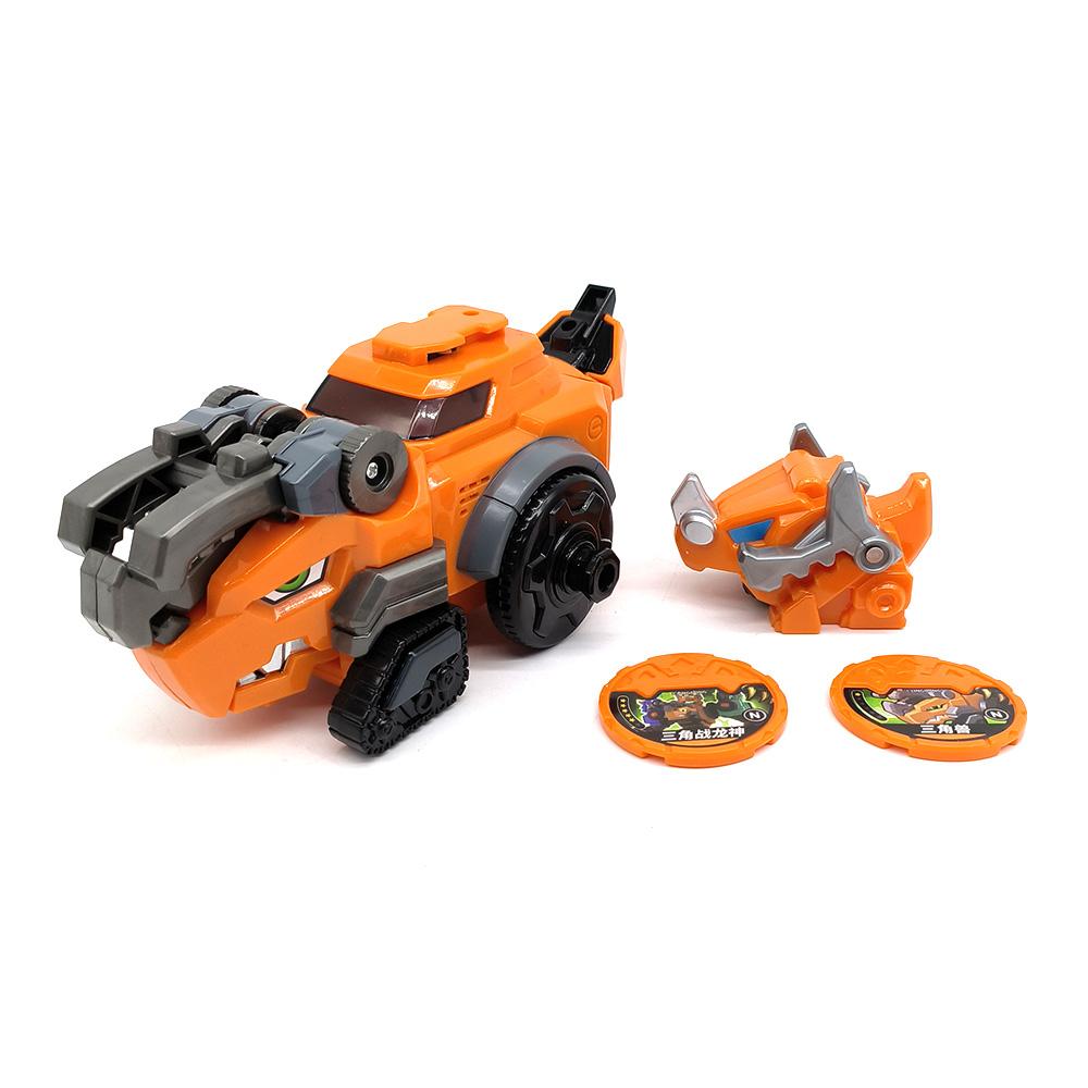 

Dino Core Ultra D-Buster Тираннозавр Трансформер Робот Комбайнер 5в1 / 7в1 Фігурка Дії Без Коробки