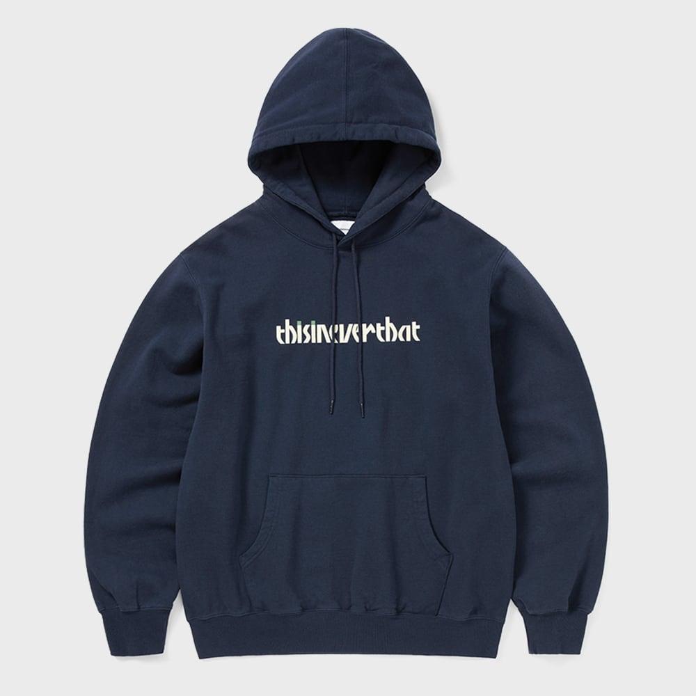 ThIs Is Never That Circled Number Hoodie Navy S