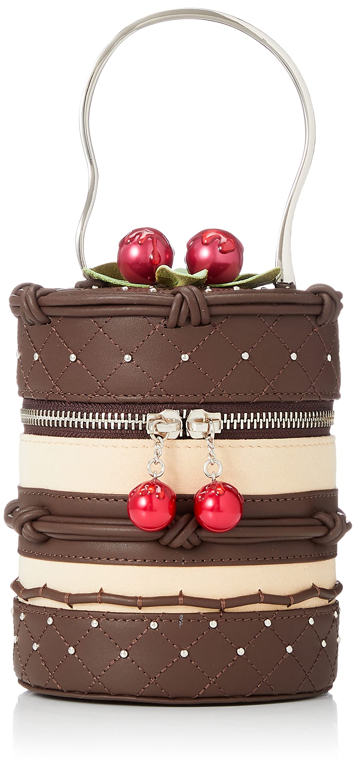 

Cake Mold Party Bag 62001 [Kitamura] P-0576 Women s Chocolate/Combination [Brown]