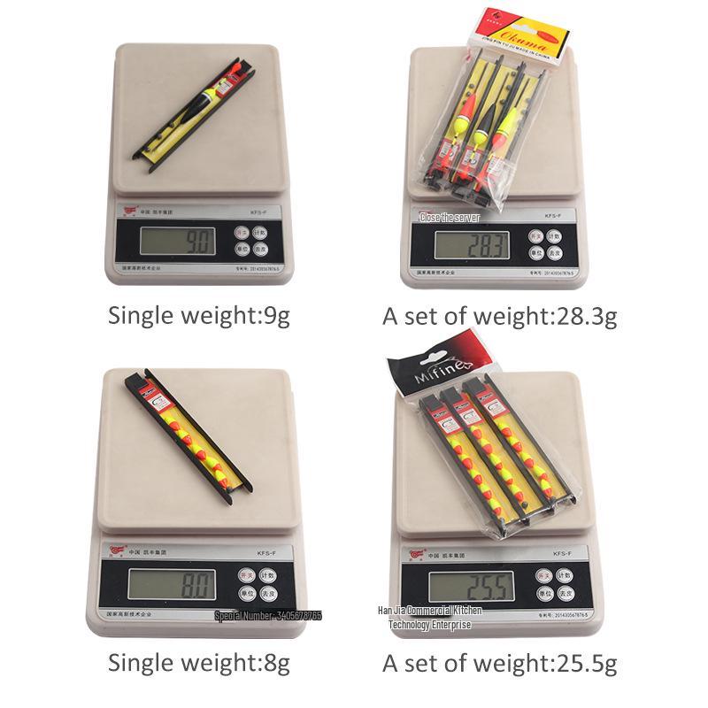 Visgerei Set: Zevenster- & Dikbuikdobbers, Loodjes, Lijn, Haken, Voorgemaakte Lijnsets