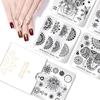 1 Pc BORN PRETTY Mandala Series Square Nail Stamping Template Floral Butterfly Elephant Pattern