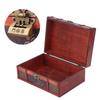 Classical Wooden Jewelry Storage Box Chest Case Holder Organizer with Lock