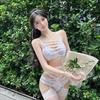 Lace Push Up Bra Panty Set Thin Padded Sexy Lingerie Women Daily Wear