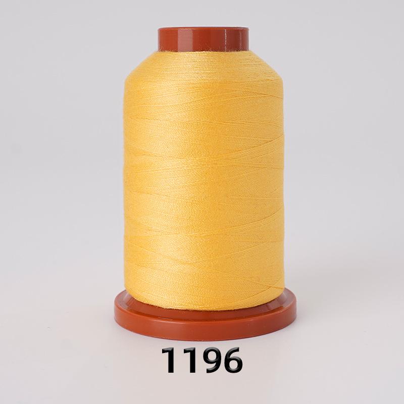 100-Color High-Speed Polyester Sewing Thread, 1100 Yards, Two-Ply, Fine and Durable for Hand and Machine Use.