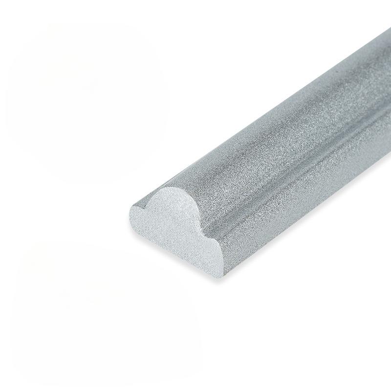 1pc 300cm/118.11in PVC Self-adhesive Soft Line Imitation Gypsum Line Door Frame Window Sleeve Line European Style TV Background