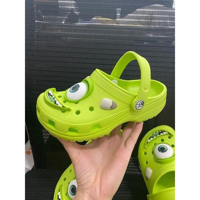 Mike Monsters Inc Anime Pantofole per Bambini Sandali con Fori Carini e Affascinanti Scarpe Traspiranti in Eva per la Spiaggia Esterni Antiscivolo Comfort Regali
