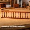 Dollhouse Handrail Natural Wood Staircase Railing Premium