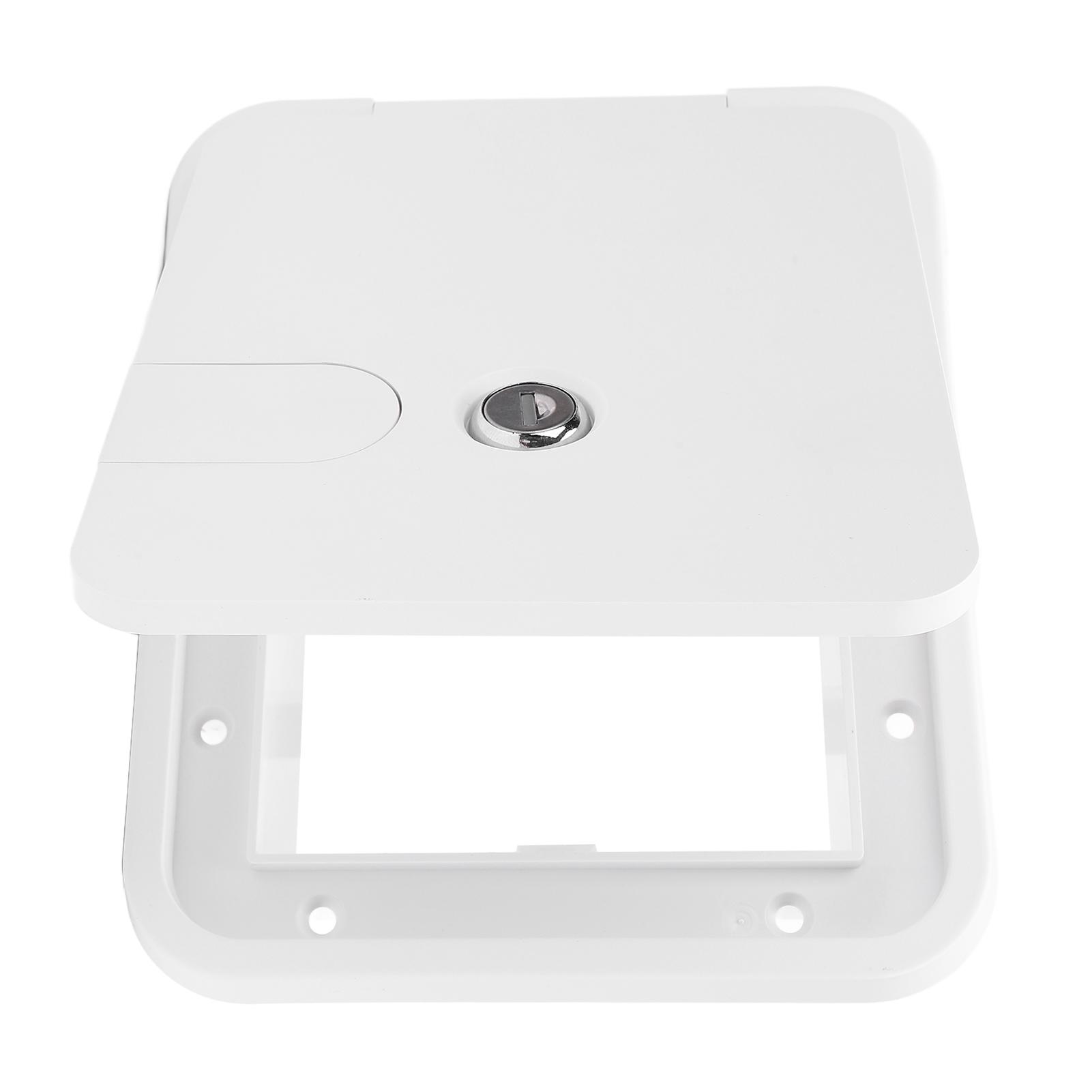 

Лючок для силового кабеля автодома 145 X 116 мм с замком из нержавеющей стали и ключами, открывающийся на 180 градусов, дверь электрического доступа для