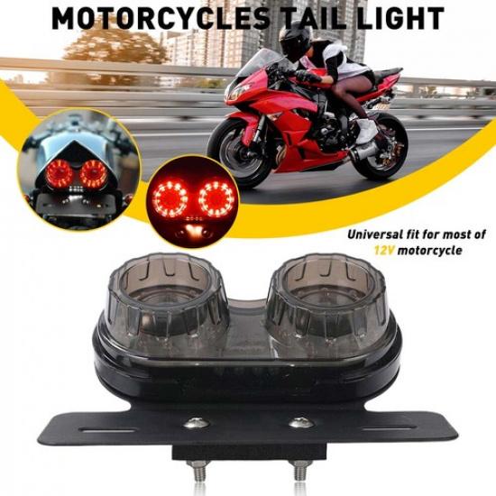 Motorcycle LED Tail Light Signal Turn Brake License Plate for Light Aprilia BMW