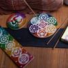 Incense Holder Soapstone Om Disc 8cm