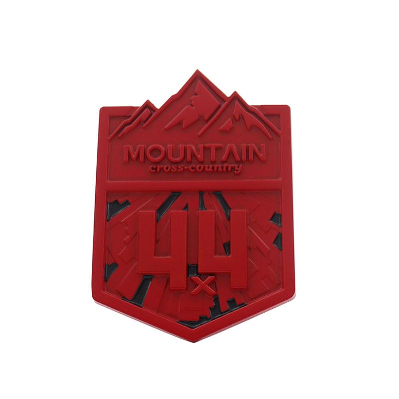 

3D Стайлинг автомобиля 4X4 Горы Кросс-кантри 4WD для Крыла автомобиля Боковая дверь Багажник Шильдик Наклейка Эмблема Значок Наклейка rose-black