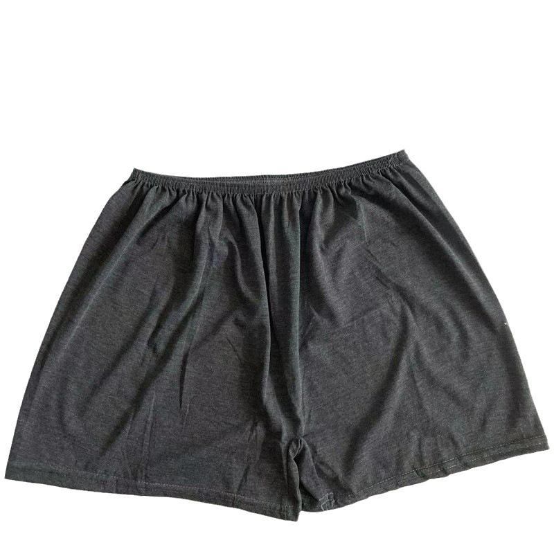 Atskirai supakuoti vienkartiniai didelių dydžių medvilniniai bokseriai kelnaitės kelionėms, maudynėms, masažui ir grožio priežiūrai - sustorinto dizaino