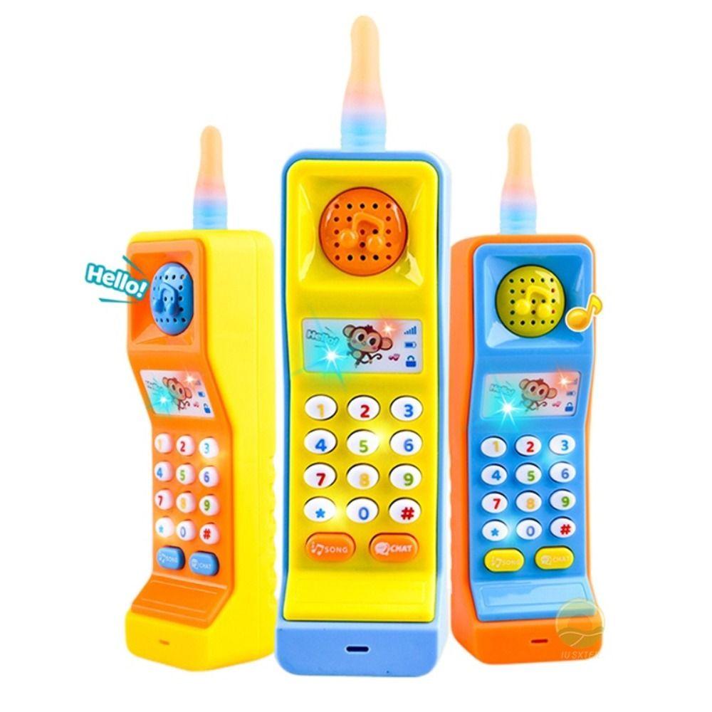 Electronic Mobile Phone Toy Musical Kids Learning Cellphone Baby Phone Toys  Kids Gift
