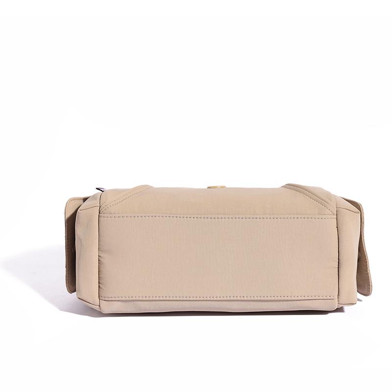Bolso Bandolera Impermeable de Nylon para Mujer Bolso de Hombro Casual con Asa Superior y Cremallera