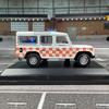 Diecast OXFORD 1:76 Scale Land Rover Mountain Rescue Jeep Off-road Vehicle Alloy Car Model Collectible Toy Gift Souvenir Display ALR1