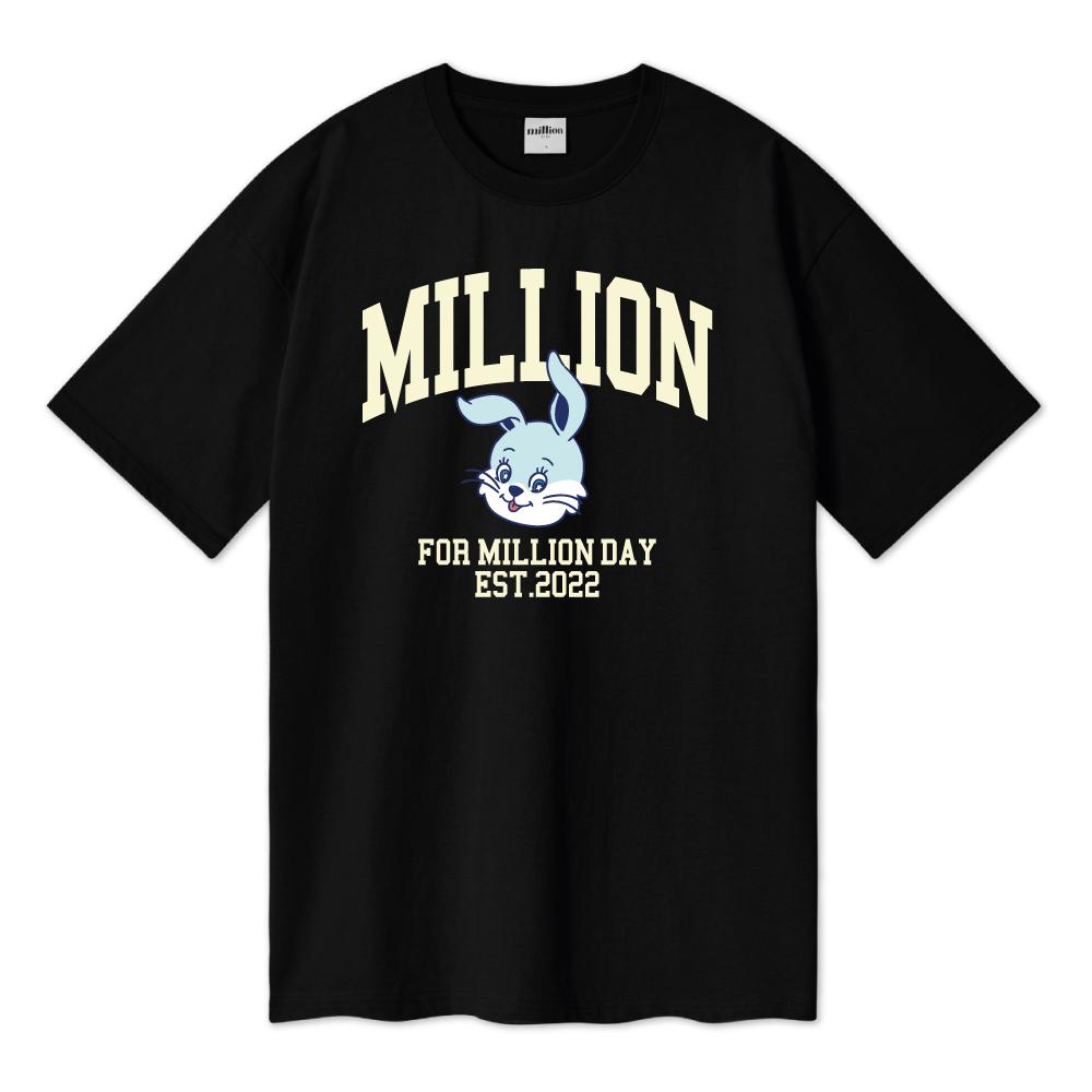 Million Day Million Bunny Over T-Shirt White/M