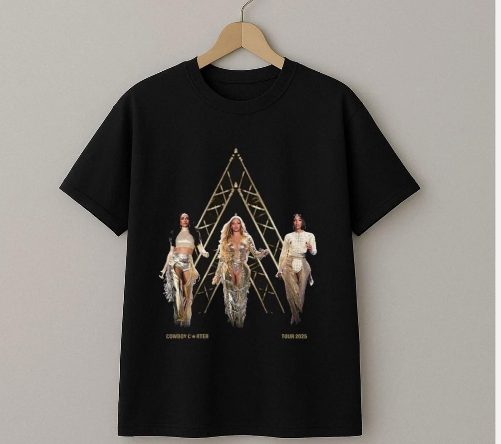 2025 Beyonce Cowboy Carter Tour Destiny Child T-Shirt XXL