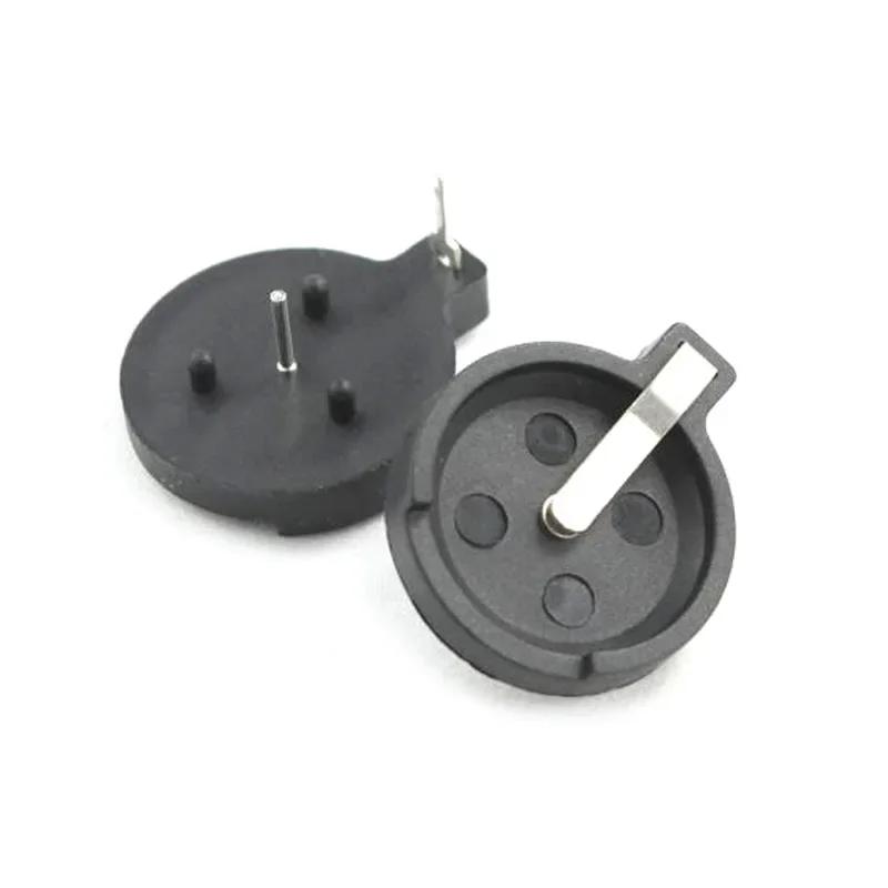 Lot 100pcs/Pack BS1620-1 CR1620 CR1616 CR1632 Cell Coin Button Battery Holder 3V CR 1620 1616 1632 Battery Box Socket Case