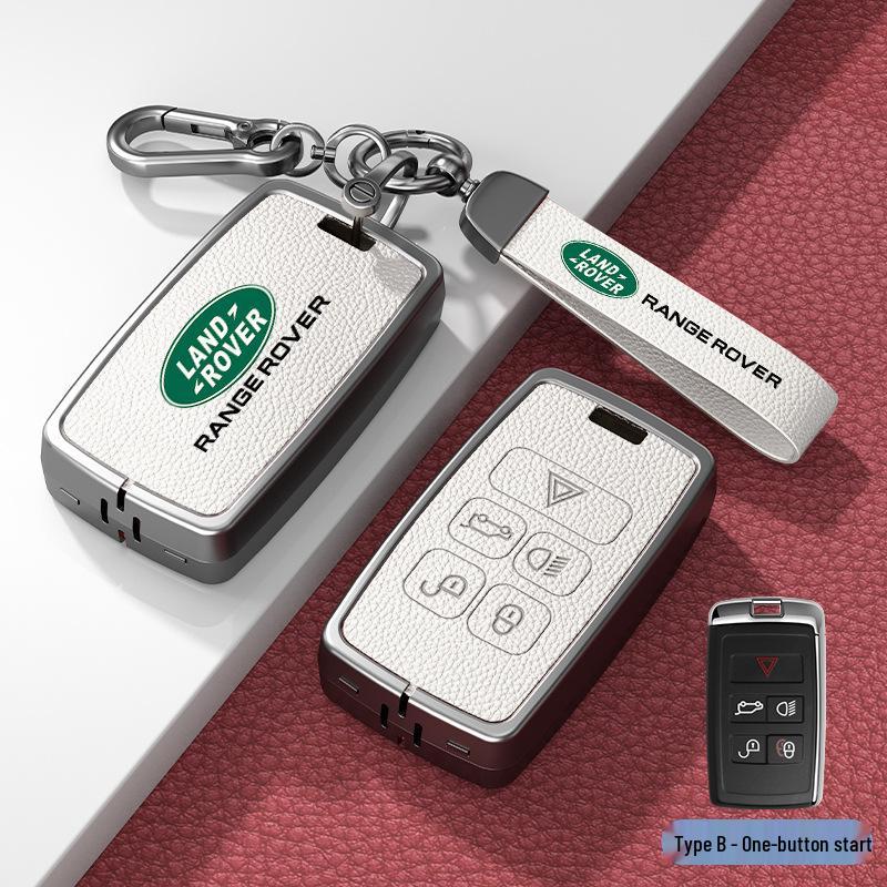 Land Rover Schlüsseltasche: Passend für neuen Range Rover Sport, neuen Defender, Discovery 5 - Schutzhülle für Autoschlüssel für Männer & Frauen