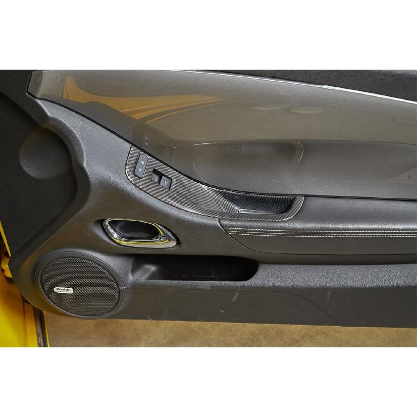 Car Window Lift Switch Control Panel Cover for Chevrolet Camaro 2010 2011 2012 2013 2014 2015 Interior Mouldings