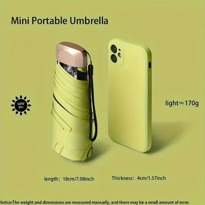 Ultra-Light Mini Women's Foldable Sun Umbrella
