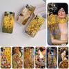 BF67 Gustav Klimt Soft Shell Transparent Phone Case for Motorola Moto G7 G8 G9 G84 G85 G73 G24 G15 Z2 Play Power Plus