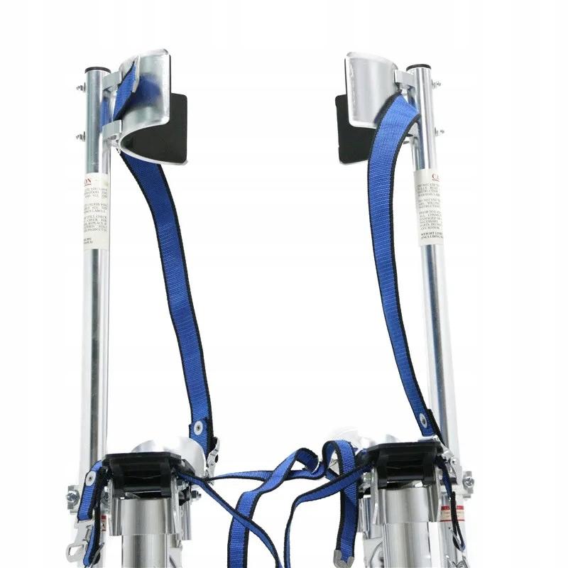 Rosfix Szczudła Budowlane Malarskie – Wysokość Robocza 61–102 cm | Aluminium | Klamry i Paski Zabezpieczające