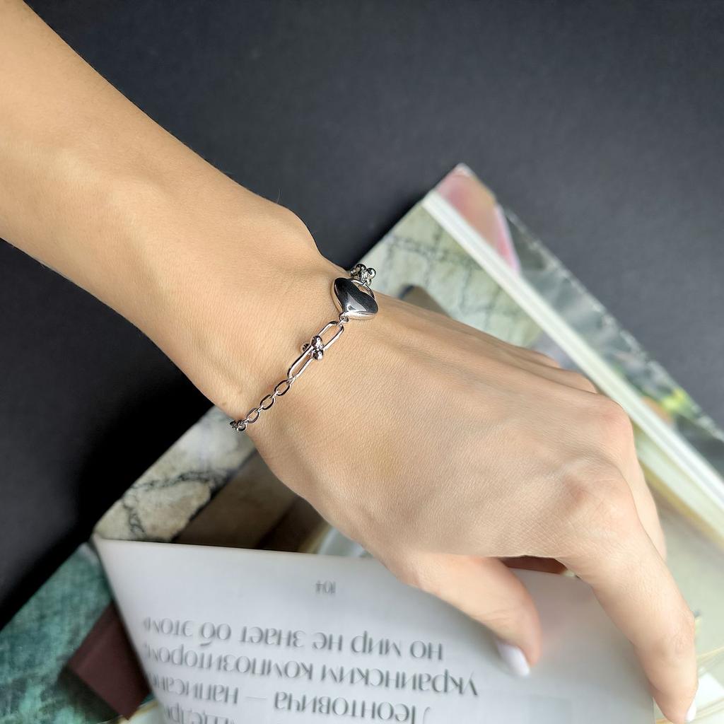 Silberarmband ohne Steine, Produktgewicht 5,09 g (2173878)