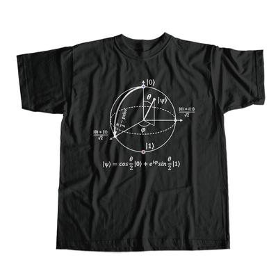 THE COOLMIND 100% bawełniana zabawna koszulka męska z nadrukiem matematycznym z okrągłym dekoltem i krótkim rękawem, zabawny męski t-shirt, t-shirt w dużym rozmiarze, męskie koszulki, topy