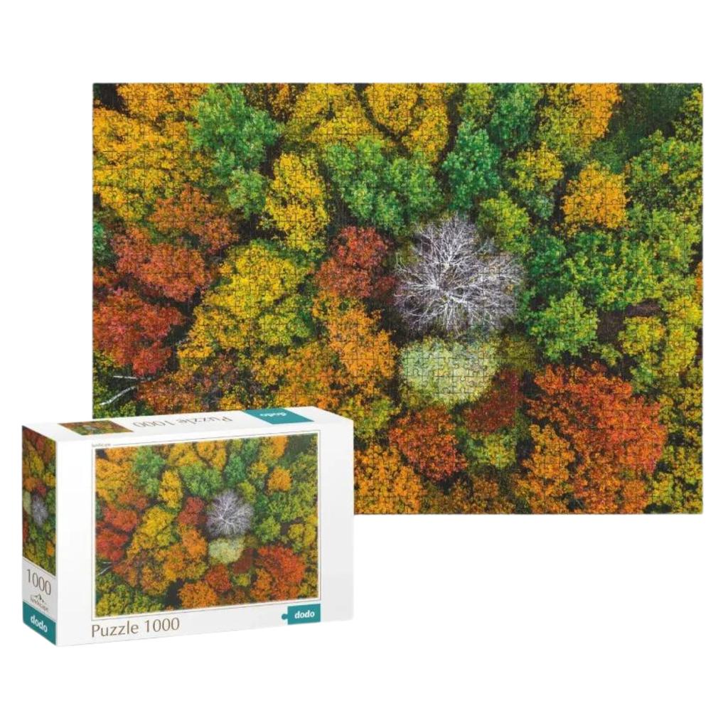 Puzzle Wioska Dzemronia Ukraina 1000 Elementów Do Ułożenia Kolorowy Obrazek