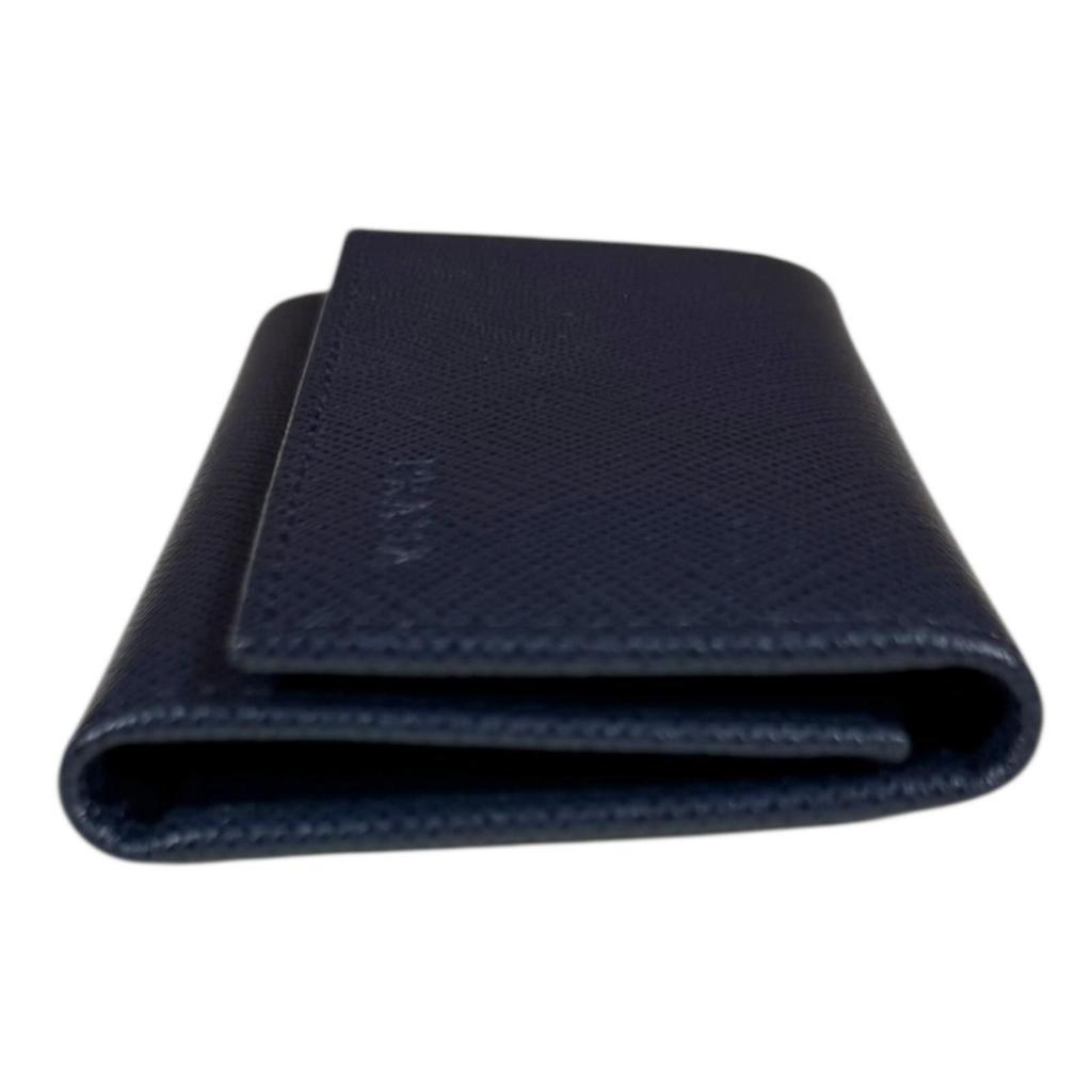 Used Prada Saffiano Key Case Leather 2PG222 Unisex Prada Used Prada