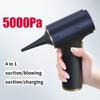 LEIBOO Car Vacuum Cleaner 4 In 1 Portable Strong Suction Household Cleaning Equipment Handheld Dust Collector Mini Dust Blower