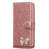 Luxury Leather Wallet Case For Samsung Galaxy Glitter S25 Ultra S24 S23 FE S22 S21 S20 Plus A13 A14 A15 A35 A55 A54 A53 A34